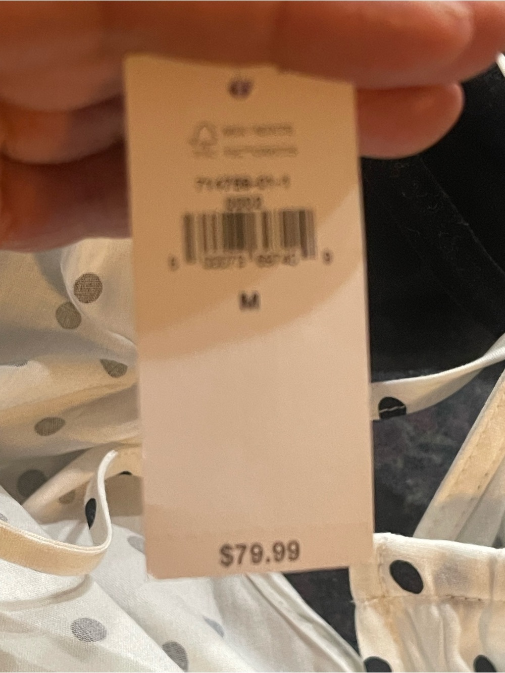 Banana Republic White Polka Dot Maxi Dress - Picture 11 of 11